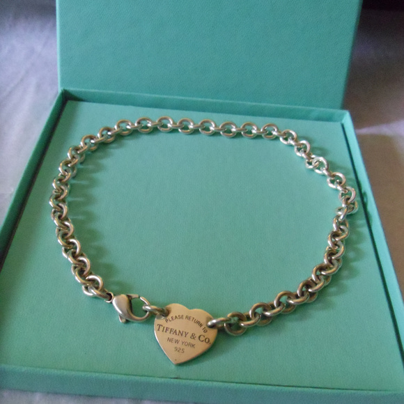 Tiffany & Co. Jewelry - Tiffany & Co. Heart Tag Choker 925